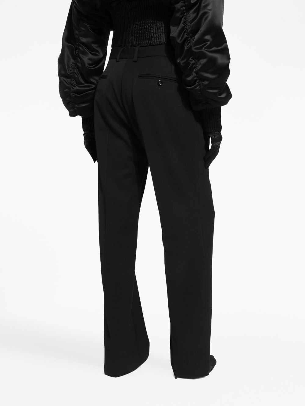 Pantalon évasé en laine D&amp;amp;G