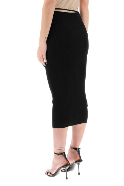 Longuette midi skirt