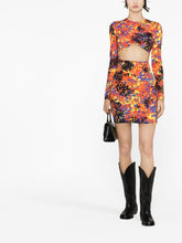 Dsquared2 Cut-Out Mini Multicolour Dress MultiColour