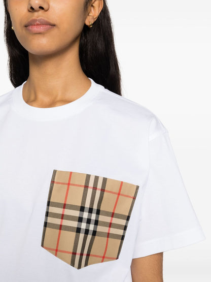 T-shirt with Check pocket