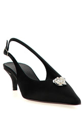 Magda Butrym Rosetta Slingback Black