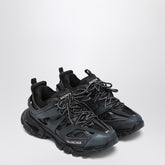 Balenciaga Black Track Mesh and Nylon Sneakers Black