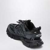 Balenciaga Black Track Mesh and Nylon Sneakers Black