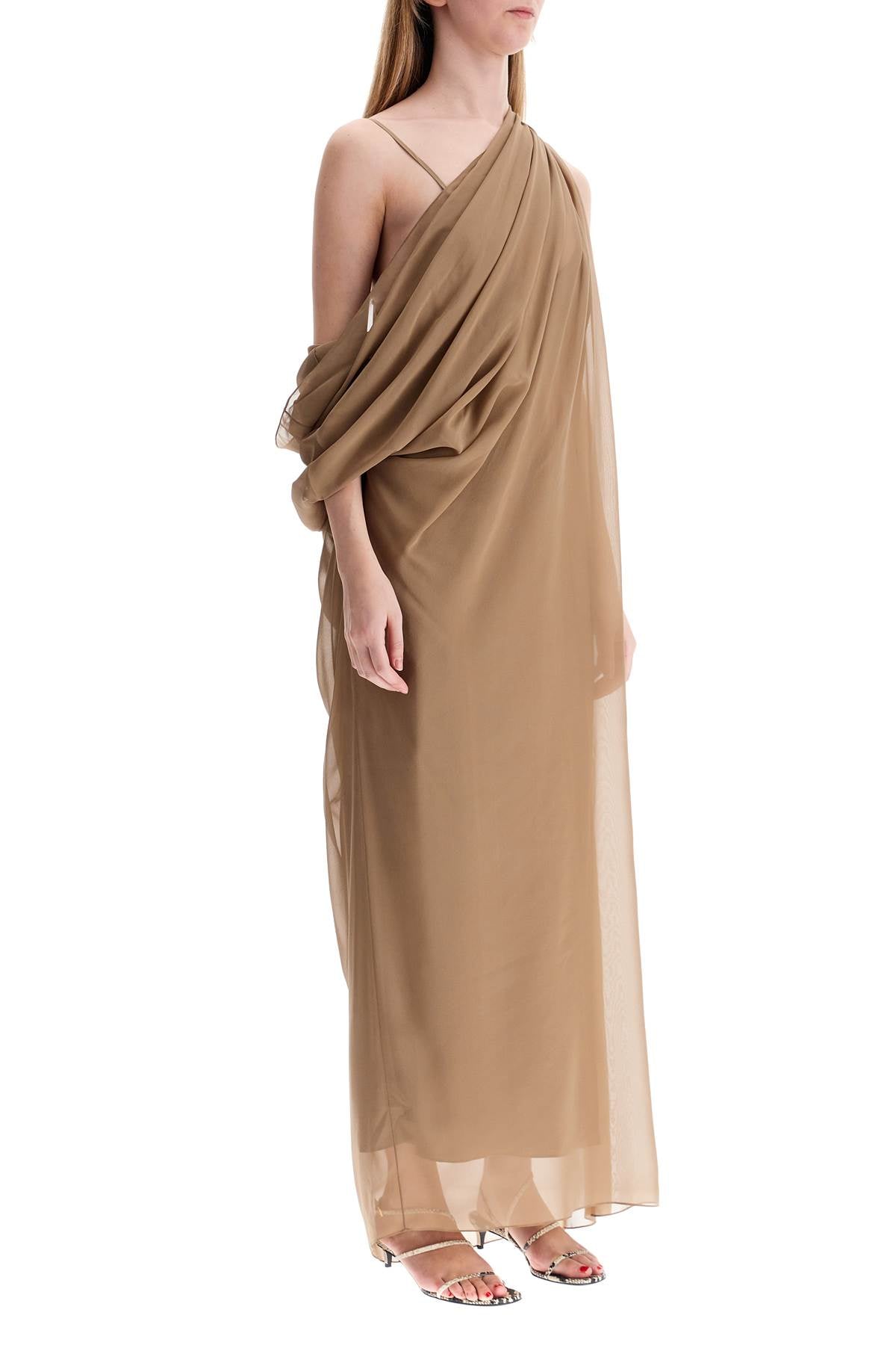 Taj chiffon silk dress