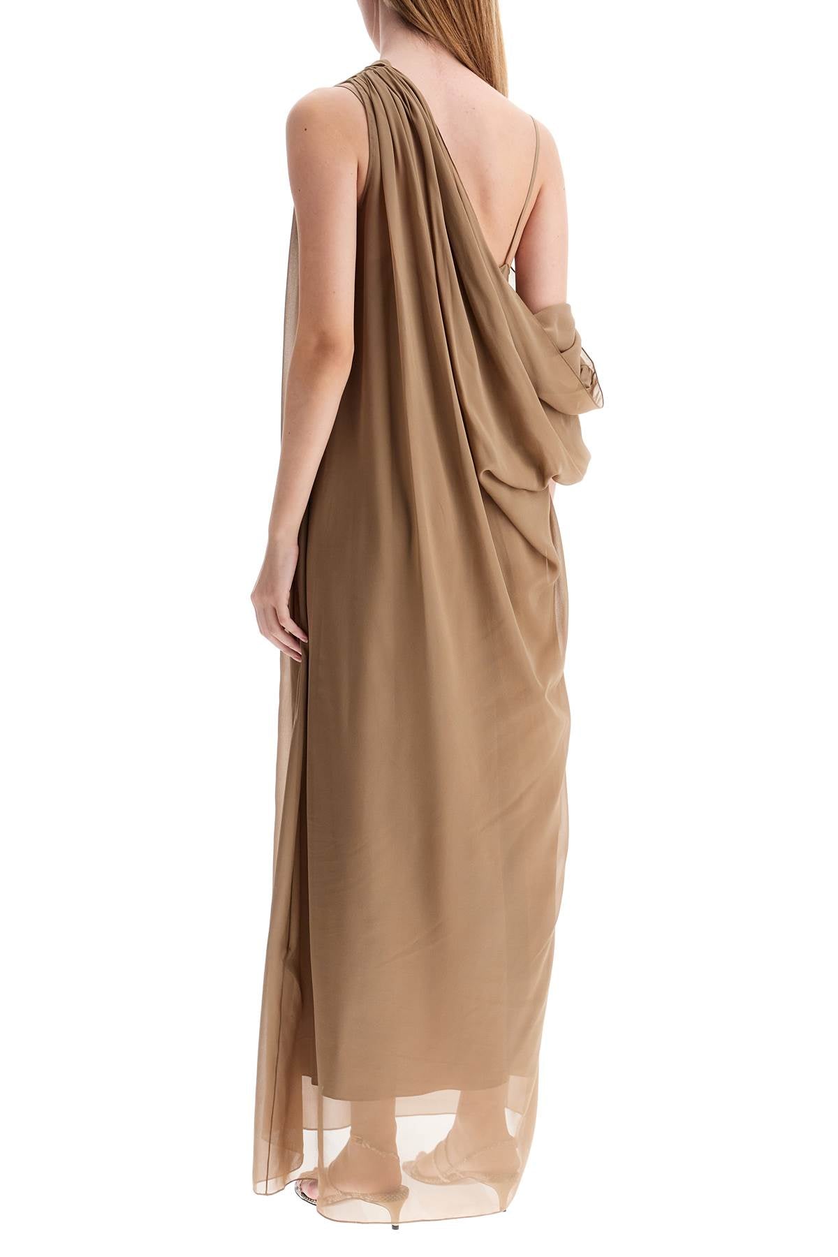 Taj chiffon silk dress