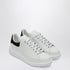 Alexander Mcqueen White & Black Leather Oversized Sneakers White
