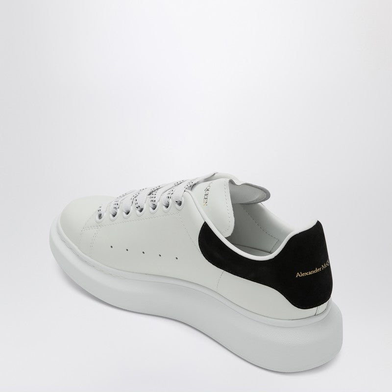 Alexander Mcqueen White &amp; Black Leather Oversized Sneakers White