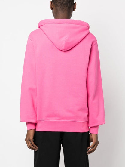 Multicord-drawstring Hoodie Pink