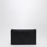 Stella McCartney Black Mini Shaggy Deer Cross-Body Bag with Gold-Tone Chain Black