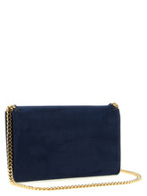 Stella Mccartney Falabella Wallet On Chain Blue