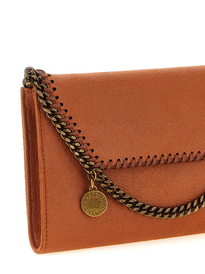 Stella Mccartney Falabella Wallet On Chain Orange