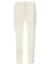 Alexander McQueen Crepe Pants White