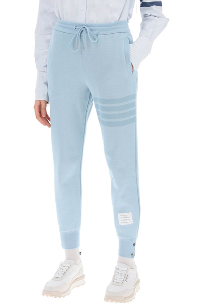 Jogger 4 barres en maille de coton