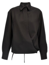 Valentino Garavani Valentino Techno Light Wool Shirt Black