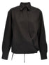 Valentino Garavani Valentino Techno Light Wool Shirt Black
