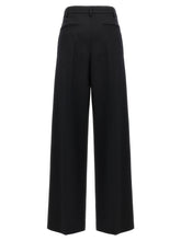 Valentino Garavani Valentino Solid Grisaille Pants Black
