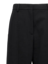 Valentino Garavani Valentino Solid Grisaille Pants Black