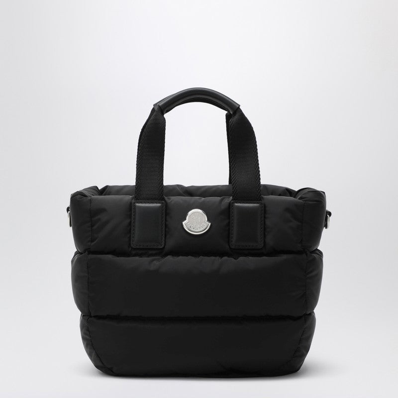 Moncler Black Small Padded Caradoc Tote Bag Black