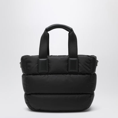 Moncler Black Small Padded Caradoc Tote Bag Black