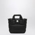 Moncler Black Micro Caradoc Water-Repellent Nylon Tote Bag Black