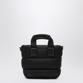 Moncler Black Micro Caradoc Water-Repellent Nylon Tote Bag Black