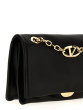 Valentino Garavani Vlogo Chain Shoulder Bag Black