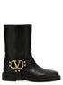 Valentino Garavani Vlogo Signature Ankle Boots Black