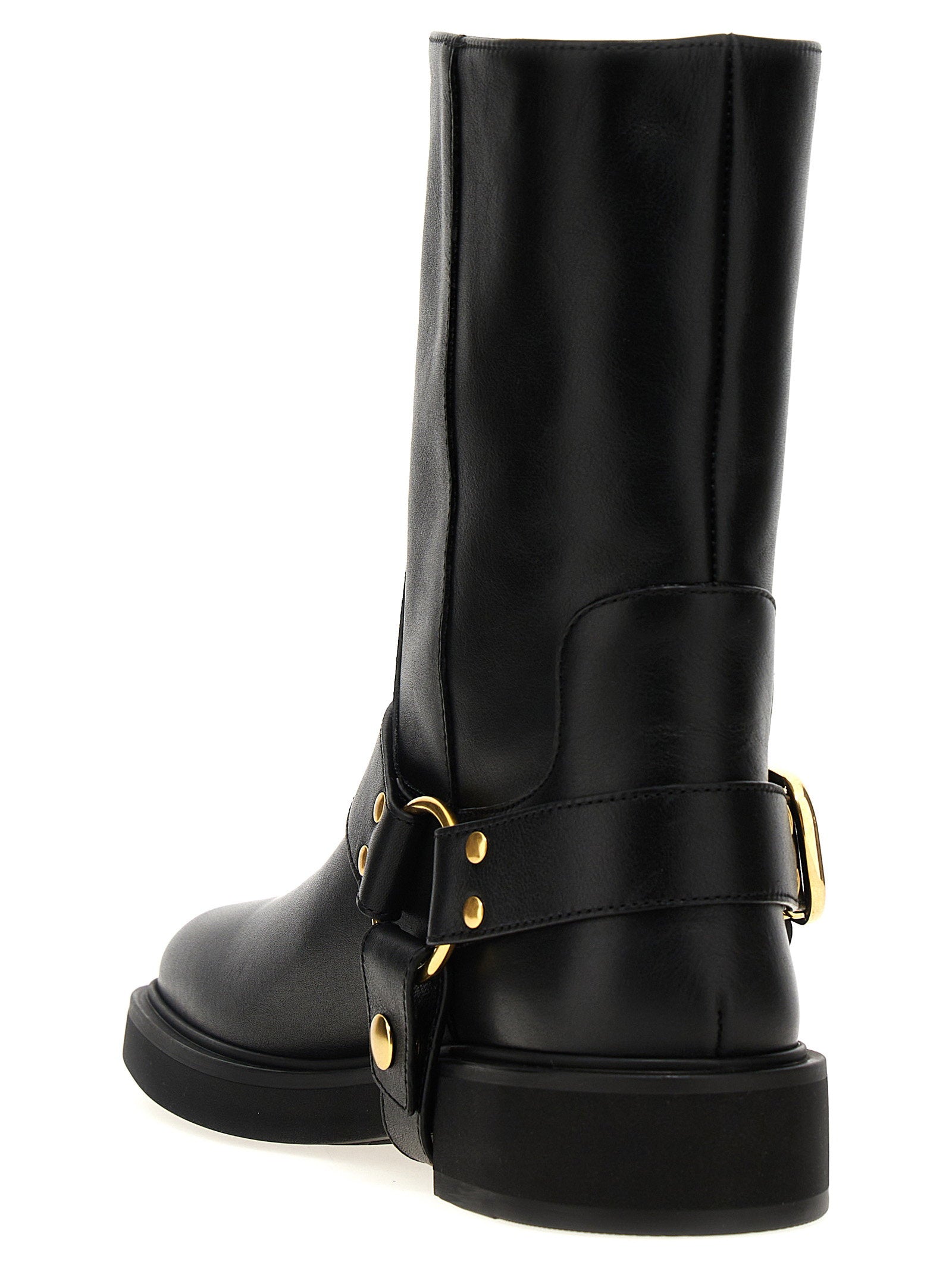 Valentino Garavani Vlogo Signature Ankle Boots Black