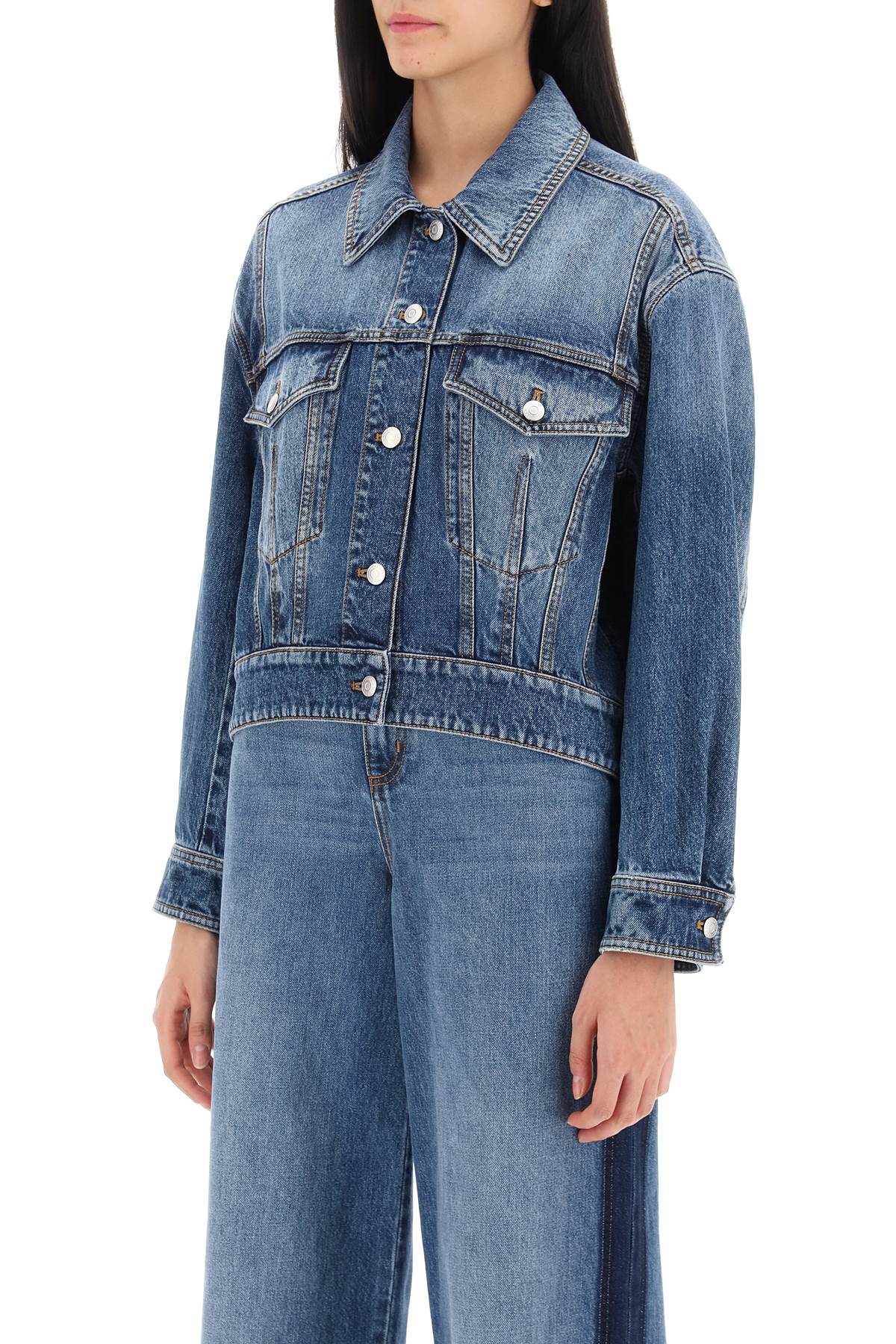 Veste cocon en jean