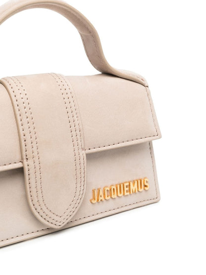 Le Bambino Leather Top Handle Bag