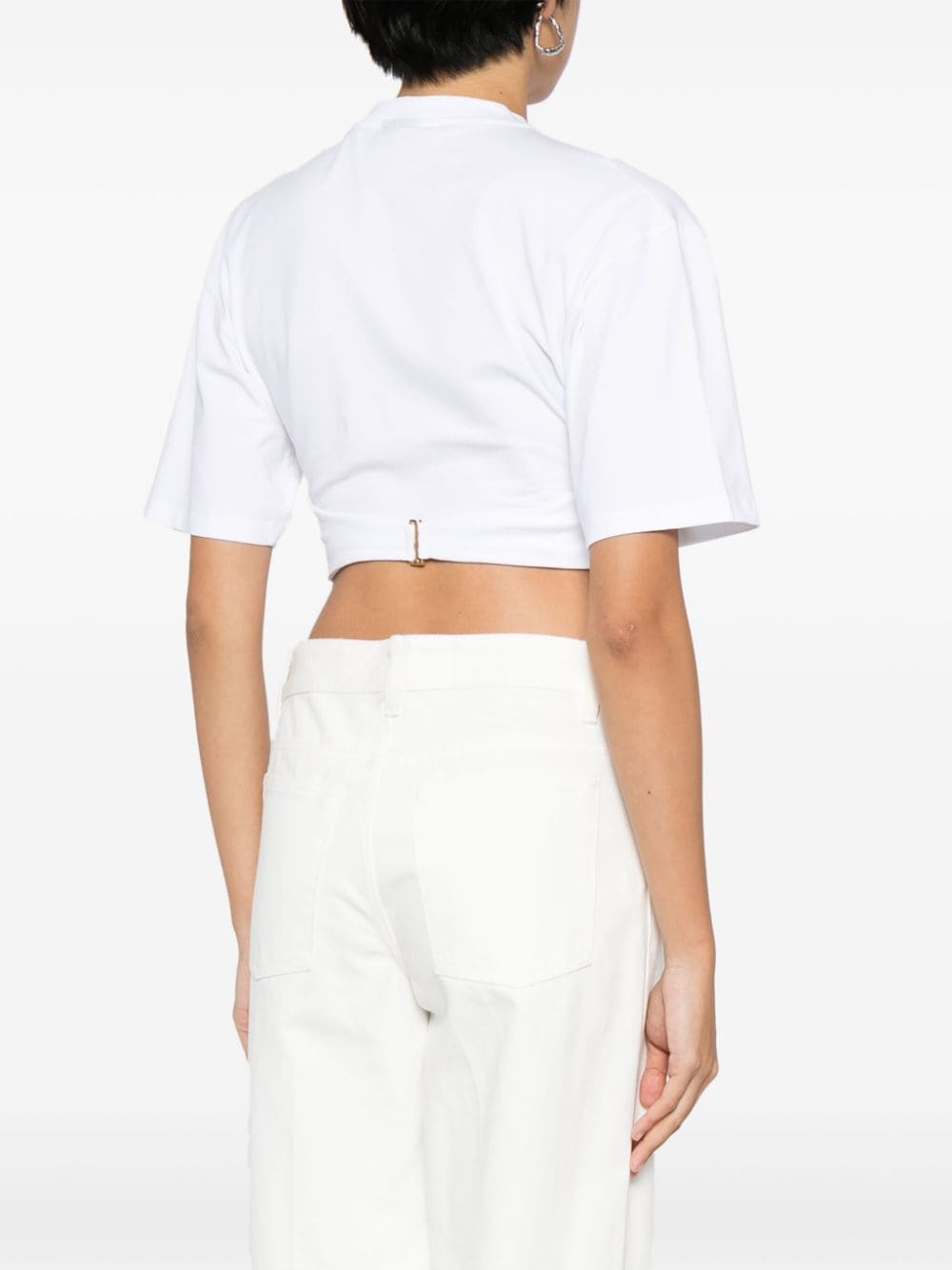 Caraco cropped T-shirt