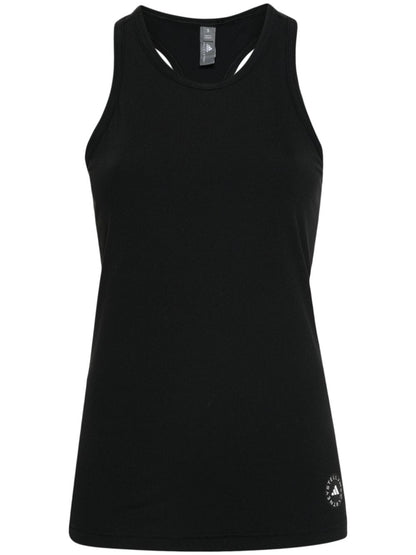 Adidas By Stella McCartney Ribbed Sleeveless Performance Top Black Black