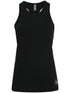 Adidas By Stella McCartney Ribbed Sleeveless Performance Top Black Black