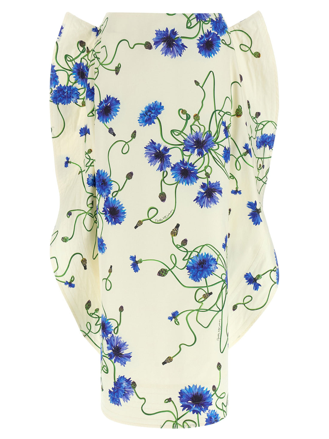 Stella Mccartney Ruffled Skirt Blue