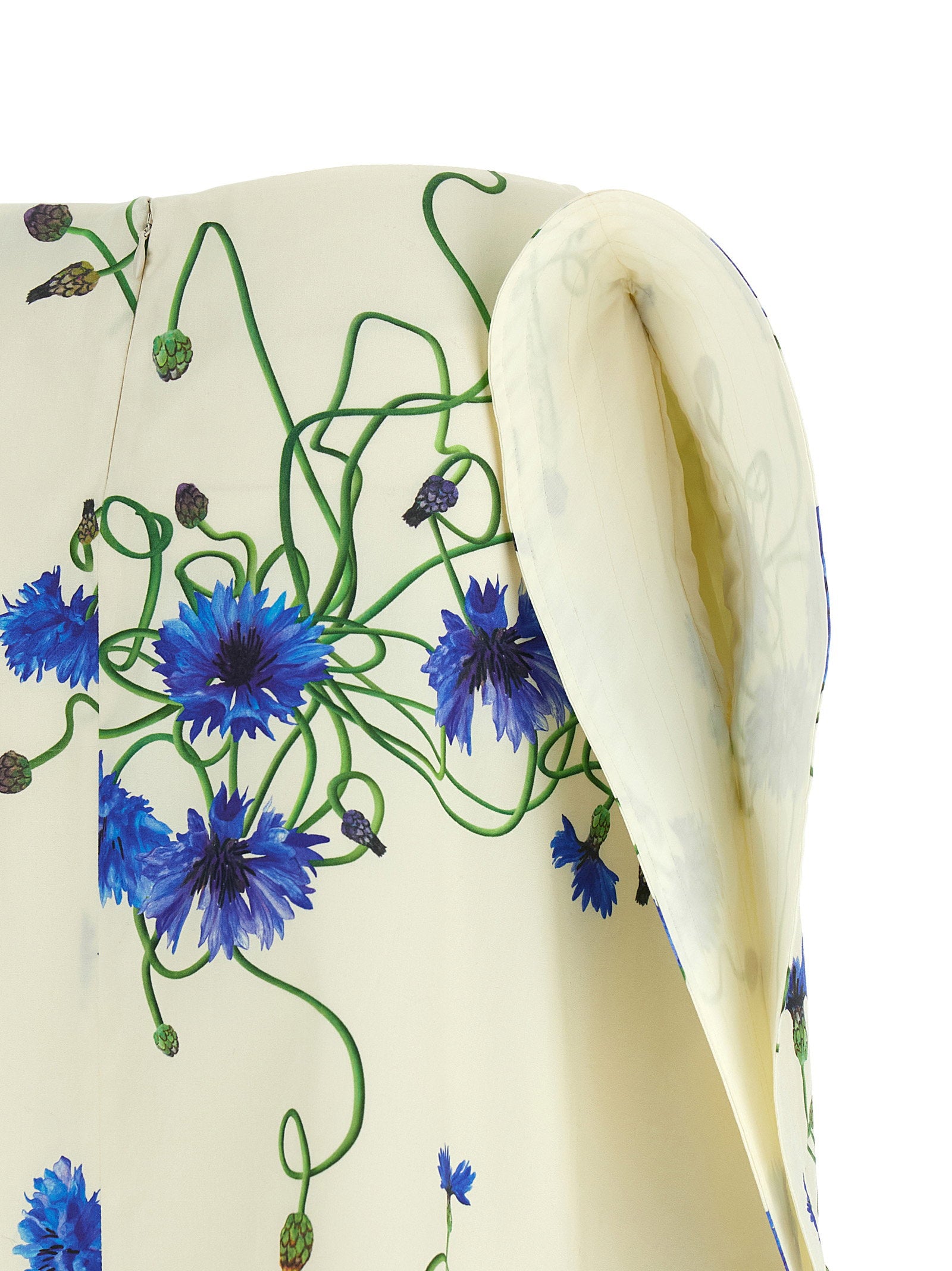 Stella Mccartney Ruffled Skirt Blue