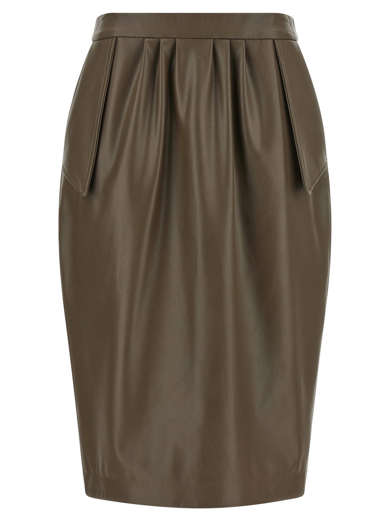 Stella Mccartney High Waist Skirt Brown