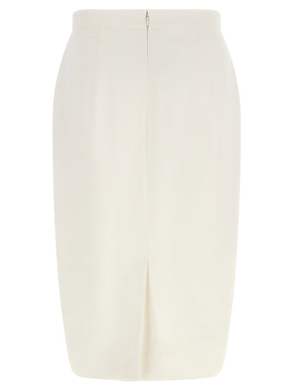 Stella Mccartney High Waist Skirt White