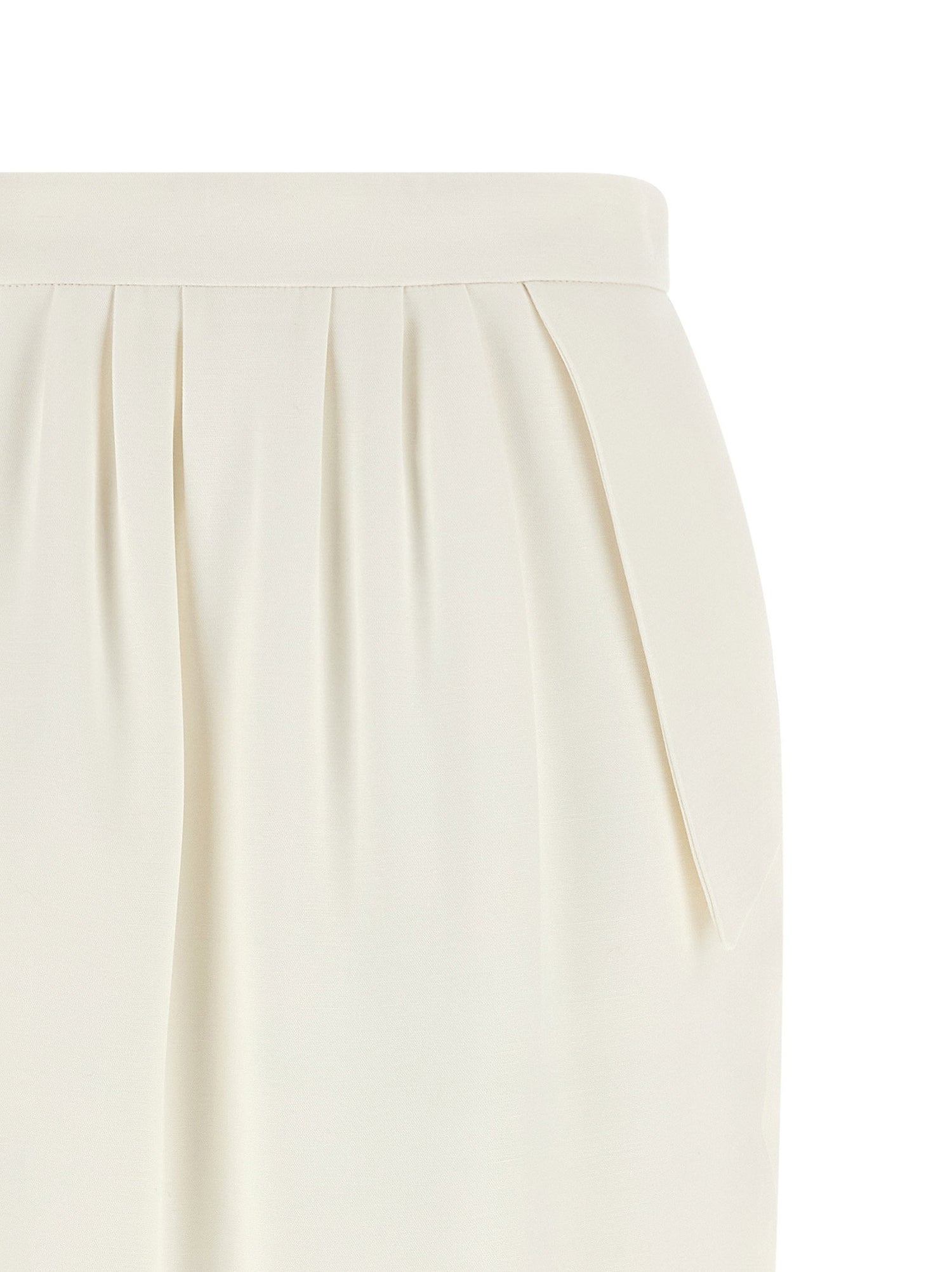 Stella Mccartney High Waist Skirt White