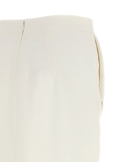 Stella Mccartney High Waist Skirt White