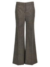 Stella Mccartney Houndstooth Foot Pants Gray