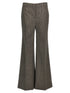 Stella Mccartney Houndstooth Foot Pants Gray
