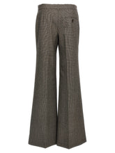 Stella Mccartney Houndstooth Foot Pants Gray