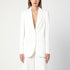 Stella McCartney Ivory Wool Single-Breasted Jacket Beige