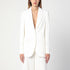 Stella McCartney Ivory Wool Single-Breasted Jacket Beige