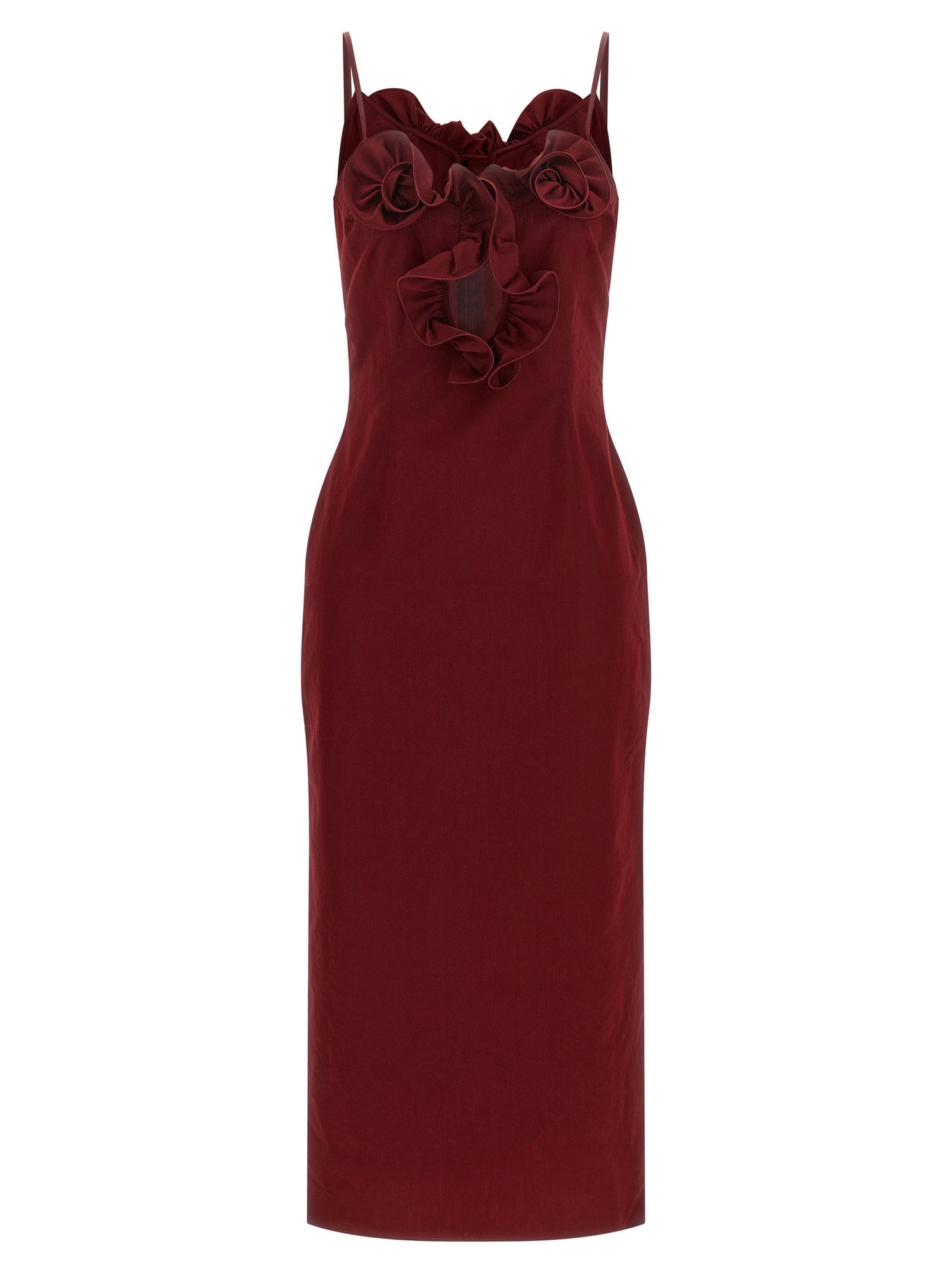 Magda Butrym 03 Dress Bordeaux