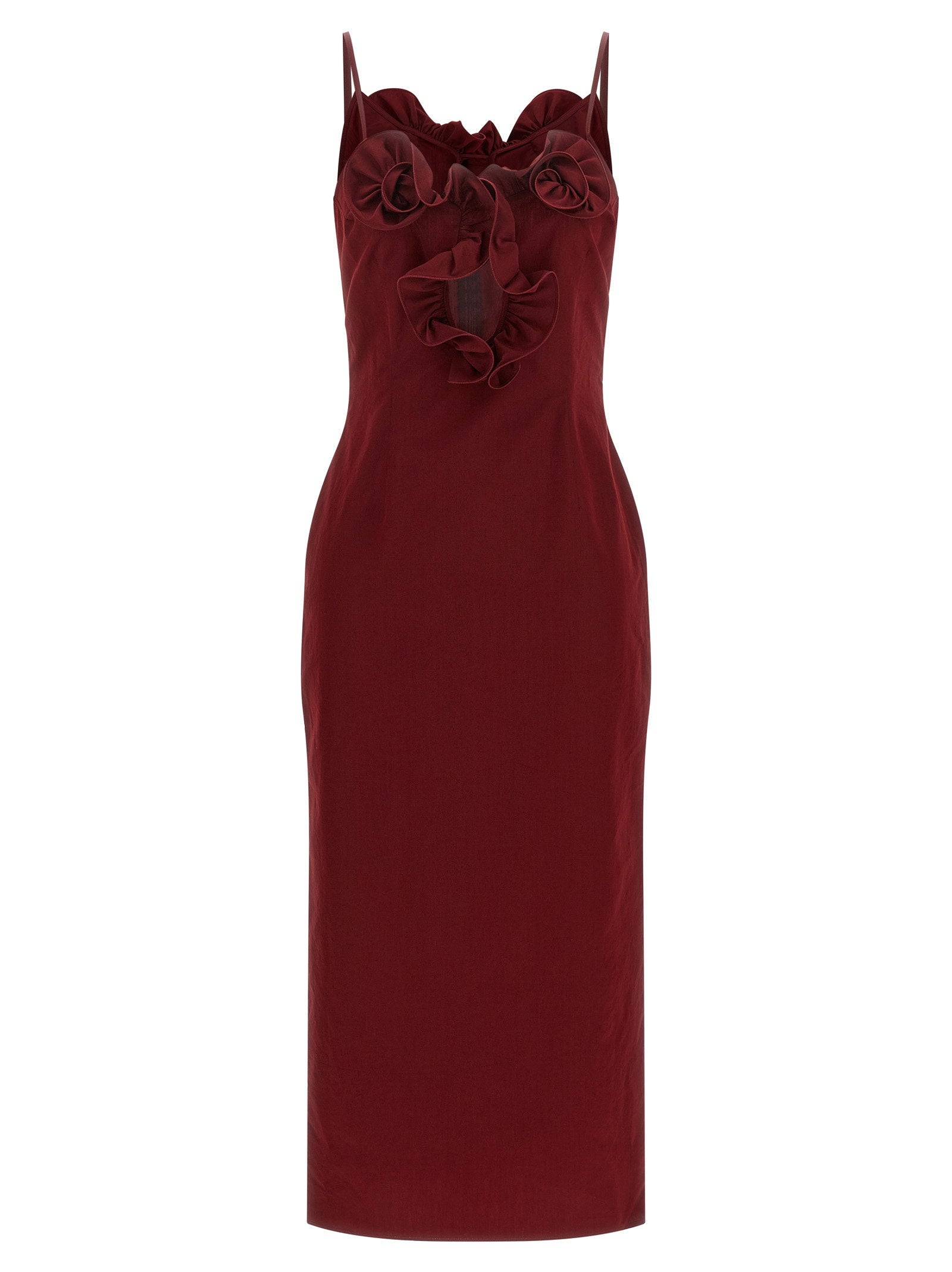 Magda Butrym 03 Dress Bordeaux