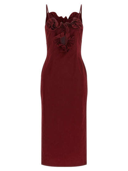 Magda Butrym 03 Dress Bordeaux