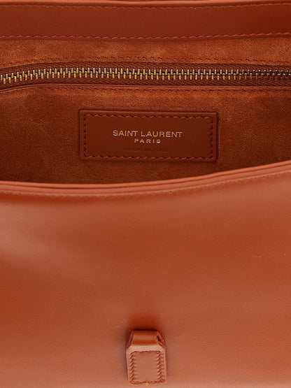Saint Laurent Le 5 à 7 Small Shoulder Bag Orange