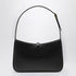 Saint Laurent Black 5 À 7 Shoulder Bag in Smooth Leather Black