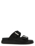 Alexander McQueen Rubber Sandals Black